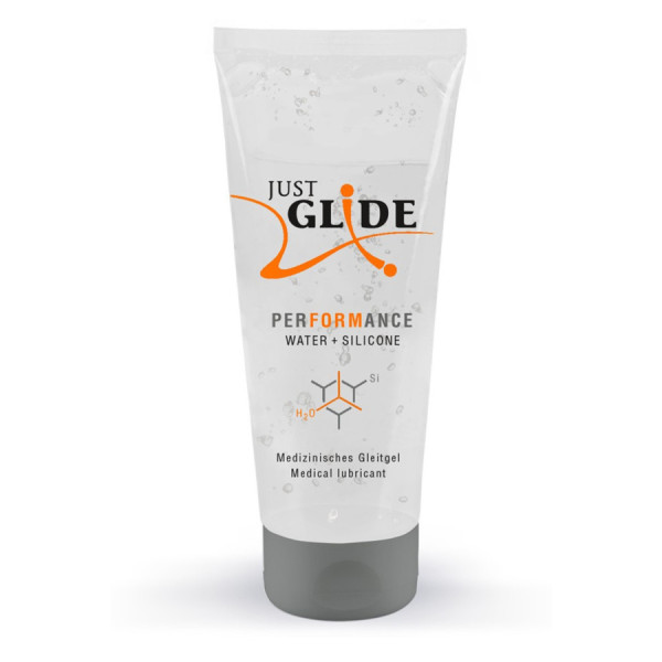 Gel lubrifiant PERFORMANCE à base d'eau et de silicone, végétalien 200ml 